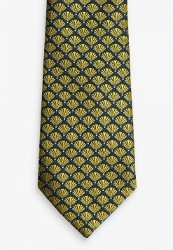 Next Herren TEXTURED 2 PACK WITH CLIP - Krawatte - Yellow Dark Blue -Next Verkäufe 2022 d8b7b7f11b884536a4c52b118e981e0d