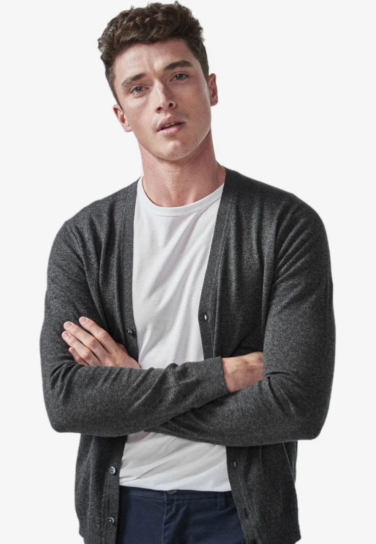Next Herren Strickjacke - Grey 1 Next Herren Strickjacke - Grey