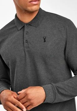 Next Herren LONG SLEEVE - Poloshirt - Grey -Next Verkäufe 2022 d8c86bcabd6749c8af2d088ee8f2554d