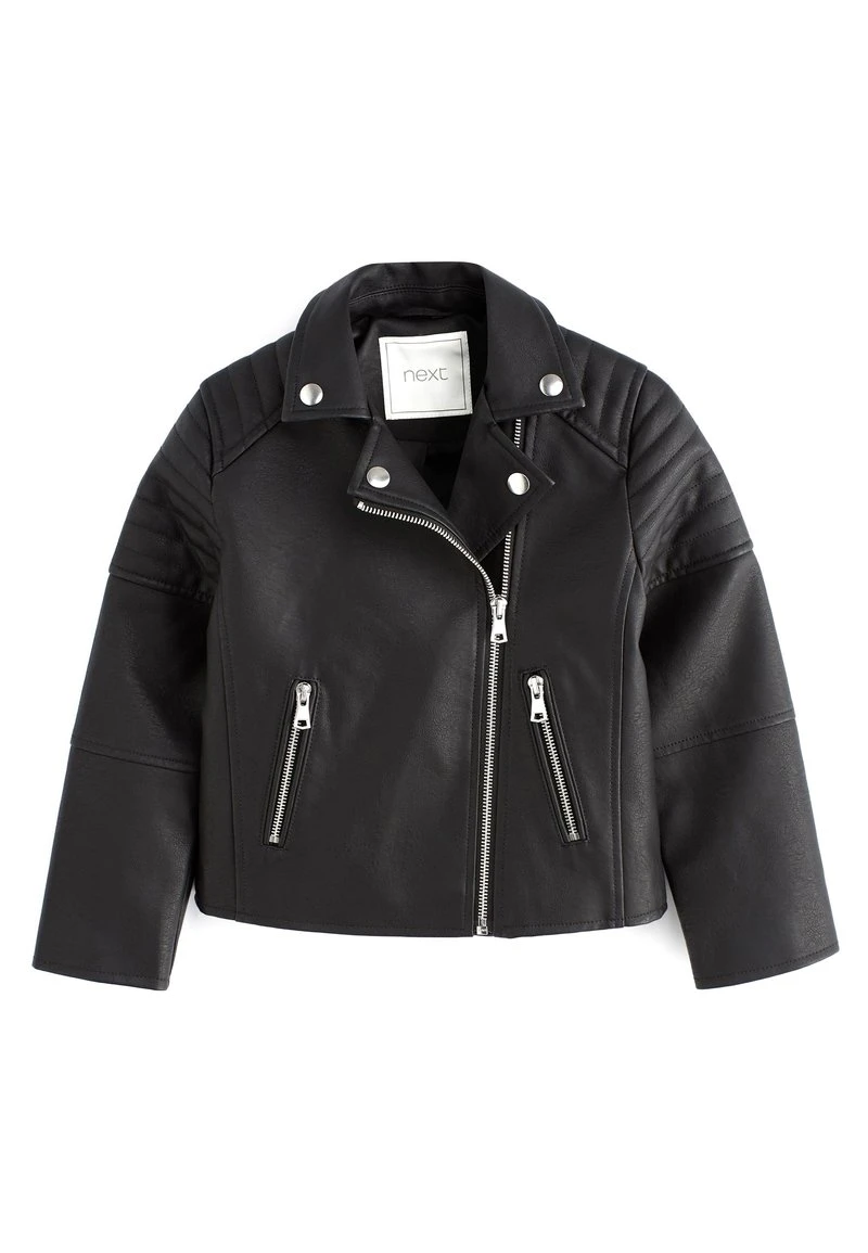 Next Kinder Kunstlederjacke - Black 4 Next Kinder Kunstlederjacke - Black – Bild 4