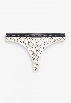 Next 4 PACK - String - Black | Damen -Next Verkäufe 2022 d9570926486743d09822831e1425afbc