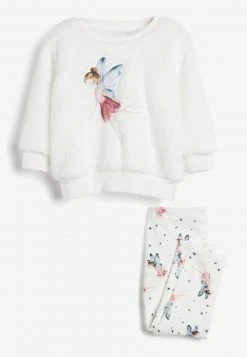 Next Kinder LOUNGE SET - Nachtwäsche Set - Cream