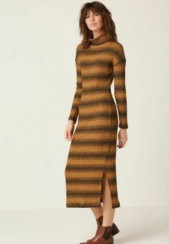 Next Damen Etuikleid - Brown