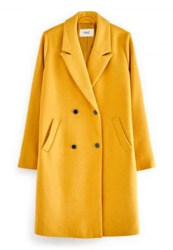 Next Damen FORMAL DOUBLE BREASTED - Klassischer Mantel - Ochre Yellow -Next Verkäufe 2022 da767836892b439db966f65081d36249