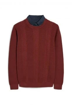 Next Herren Strickpullover - Red -Next Verkäufe 2022 dab3201fead6426593dde0f060d0913b
