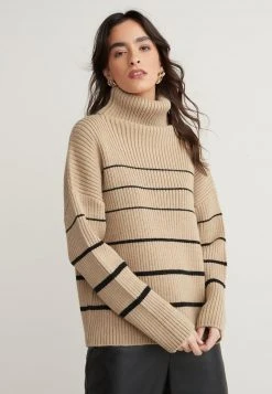 Next Damen Strickpullover - Camel