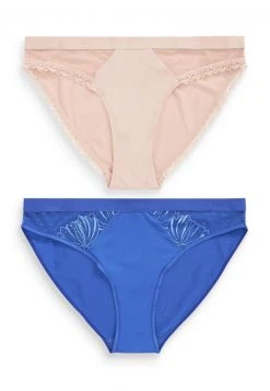 Next Damen KNICKERS - Slip - Beige/blue