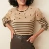 Next Damen POPPY - Strickpullover - Brown