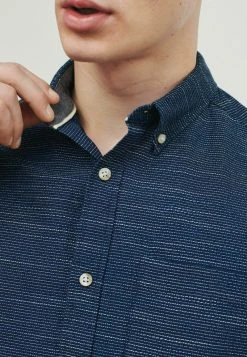 Next SHORT SLEEVE TEXTURED - Hemd - Navy Blue | Herren -Next Verkäufe 2022 db579a886ec54055b84f0fb7b64a4d0c