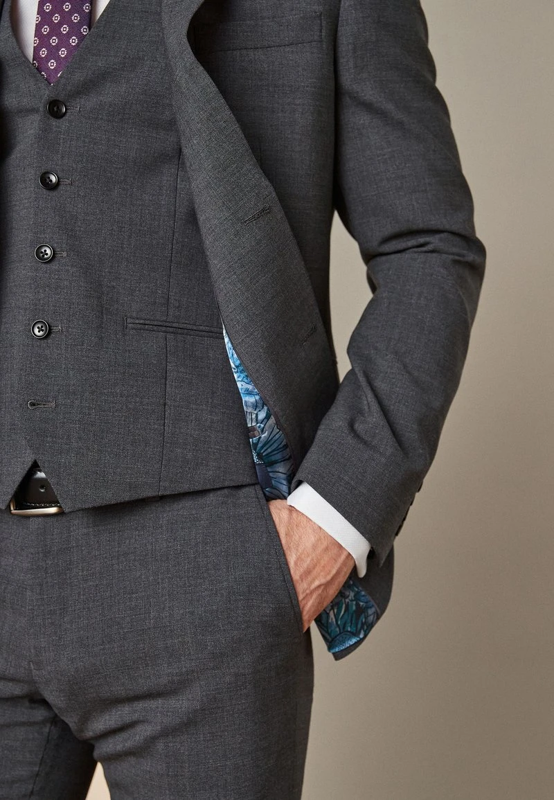 Next Herren Anzugsakko - Grey 6 Next Herren Anzugsakko - Grey – Bild 6