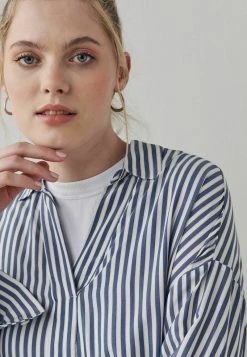 Next Damen LONG SLEEVE - Bluse - Blue White Stripe -Next Verkäufe 2022 db95f7a9aa4d42e0b7c942340e5e7772
