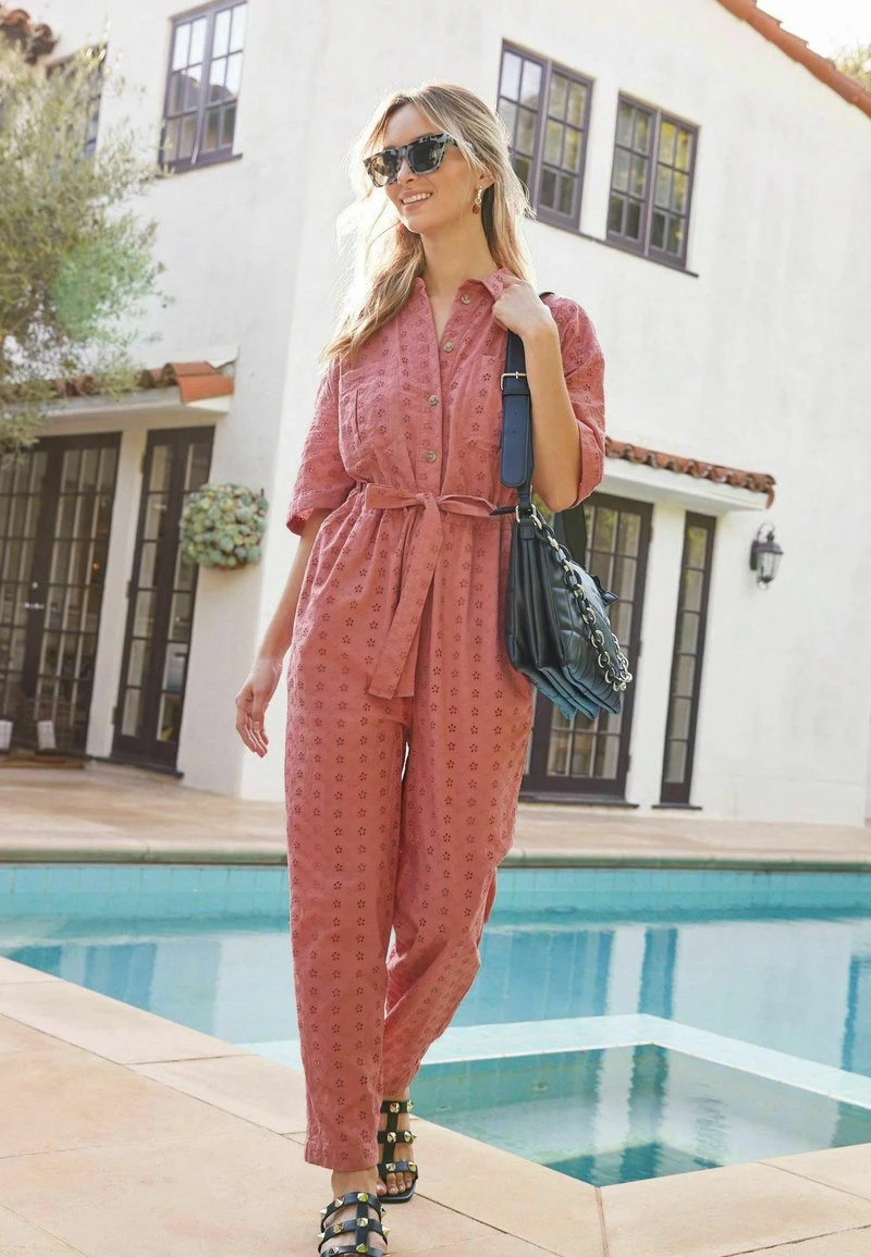 Next LONG SLEEVE - Jumpsuit - Pink | Damen 1 Next LONG SLEEVE - Jumpsuit - Pink | Damen