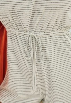 Next STRAPLESS - Jumpsuit - White Stripe | Damen