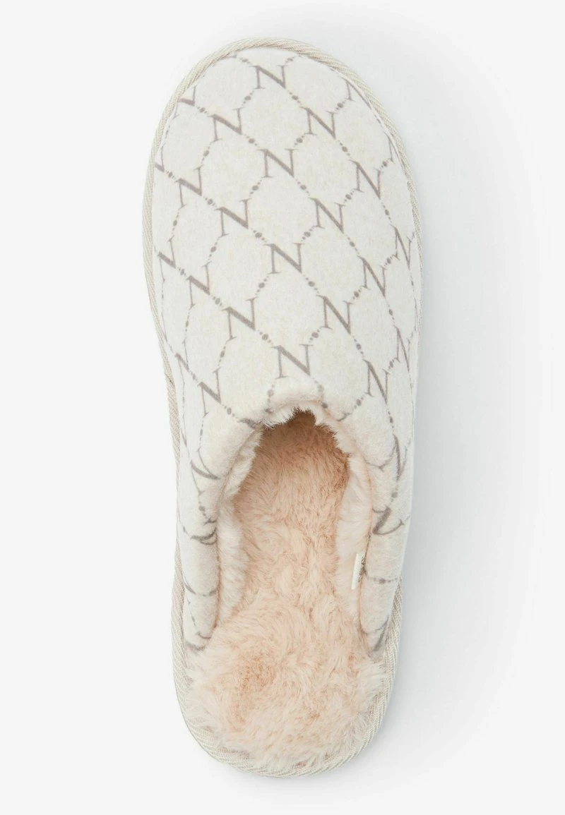 Next Damen Hausschuh - Off-white 3 Next Damen Hausschuh - Off-white – Bild 3