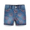 Next Kinder Jeans Shorts - Mid Blue Print