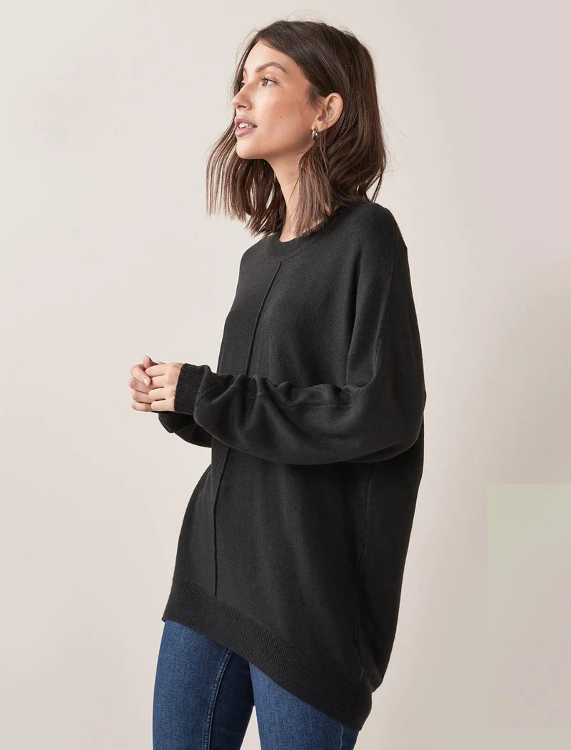 Next Damen COSY - Strickpullover - Black 1 Next Damen COSY - Strickpullover - Black