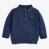 Next Kinder TEXTURED - Poloshirt - Blue