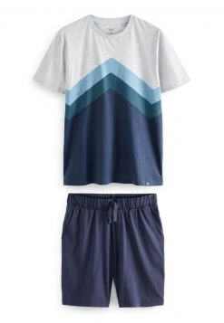 Next Pyjama - Grey Blue Zig Zag | Herren -Next Verkäufe 2022 dc8589529a1c473eb9ce4e81899b8a3e