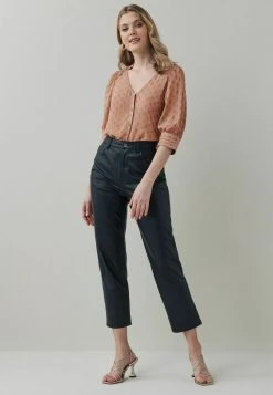 Next Damen Hemdbluse - Blush Pink Gold