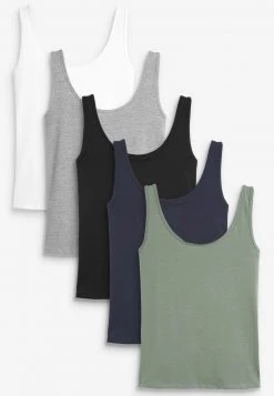 Next Damen 5 PACK THICK STRAP - Top - Multi-coloured