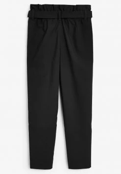 Next Kinder SENIOR PAPERBAG - Stoffhose - Black -Next Verkäufe 2022 dd84932e403645e8ad6a353f4f42f8ce