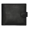 Next Herren BLACK PU POPPER FRONT WALLET - Geldbörse - Black