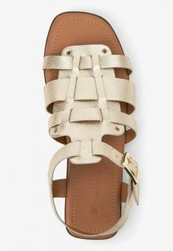 Next Riemensandalette - Gold | Damen -Next Verkäufe 2022 ddd0eac6750648eea6e6ec97a3d531f1