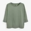 Next Damen Langarmshirt - Khaki