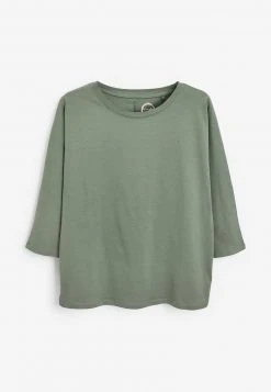 Next Damen Langarmshirt - Khaki