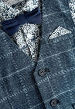 Next Kinder CHECK FABRIC - Weste - Blue -Next Verkäufe 2022 dddf14a91e094d46bb4ae81d523d9a20
