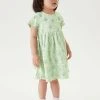 Next Kinder Jerseykleid - Green Daisy Duck