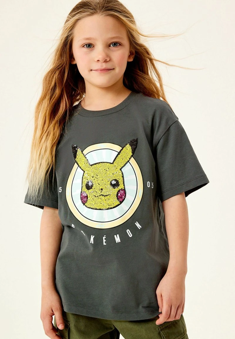 Next PIKACHU - T-Shirt Print - Charcoal Grey | Kinder 2 Next PIKACHU - T-Shirt Print - Charcoal Grey | Kinder – Bild 2
