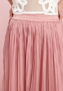 Next Damen GLOSSY - Faltenrock - Light Pink -Next Verkäufe 2022 df051acebf01492a9e8102274b863b57