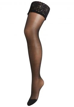 Next Damen Overkneestrümpfe - Black