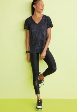 Next SHORT SLEEVE V-NECK - T-Shirt Print - Multi Coloured | Damen