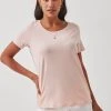Next Damen T-Shirt Basic - Light Pink