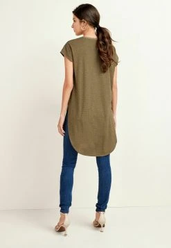 Next Damen LONGLINE - T-Shirt Print - Green -Next Verkäufe 2022 dfd729660c0c440cb9b66c14c517f5ce