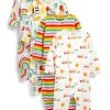 Next Unisex 4 PACK - Strampler - Bright Rainbow