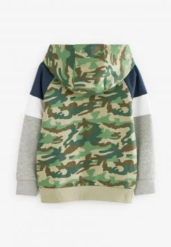 Next Kinder Sweatjacke - Khaki Green Camo -Next Verkäufe 2022 e098954ed38a457da6bfe0cdf44a42cd