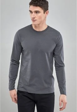 Next Herren Langarmshirt - Dark Grey