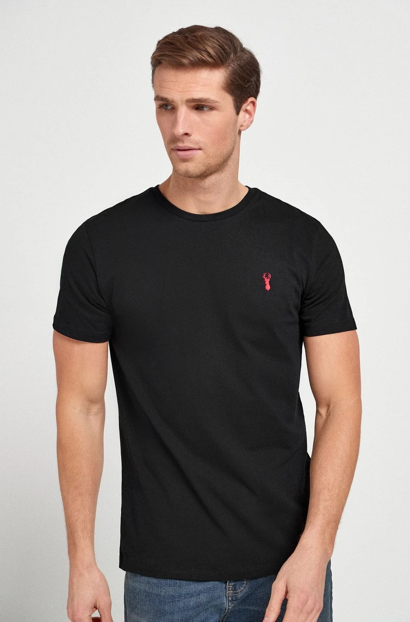 Next Herren CREW NECK REGULAR FIT STAG 5 PACK - T-Shirt Basic - White 4 Next Herren CREW NECK REGULAR FIT STAG 5 PACK - T-Shirt Basic - White – Bild 4