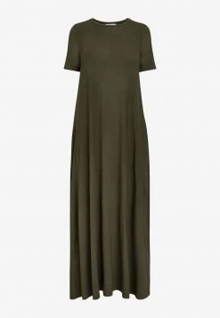 Next COLUMN - Maxikleid - Khaki | Damen -Next Verkäufe 2022 e11ddcde5980410a9070c8310ae01da2