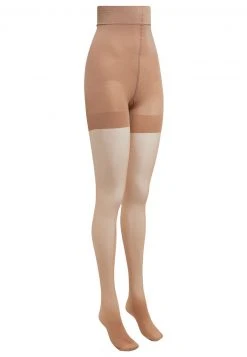 Next Damen TAN BUM/TUM/THIGH GLOSS SHAPING TIGHTS - Strumpfhose - Brown