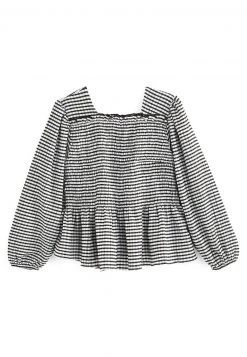 Next Kinder Bluse - Black White