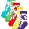 Next 5 PACK CUSHIONED FOOTBED - Socken - Green Blue Tie Dye | Kinder