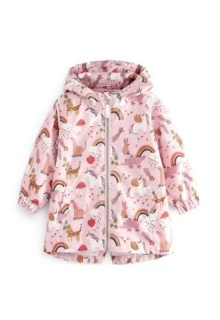 Next Kinder Regenjacke / Wasserabweisende Jacke - Pink