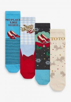 Next Kinder WIZARD OF OZ PATTERNED 4 PACK - Füßlinge - Multi Coloured