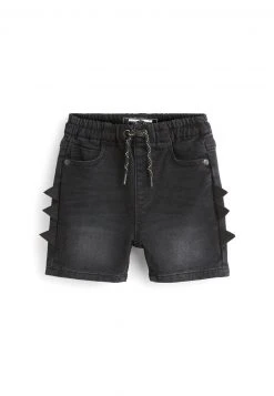 Next Kinder Jeans Shorts - Black Dino Spikes