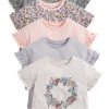 Next Kinder 5 PACK - T-Shirt Print - Pink