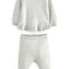 Next Kinder 2 PIECE SET - Strickpullover - Grey